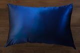 Silk Pillowcase - Royal Navy Blue