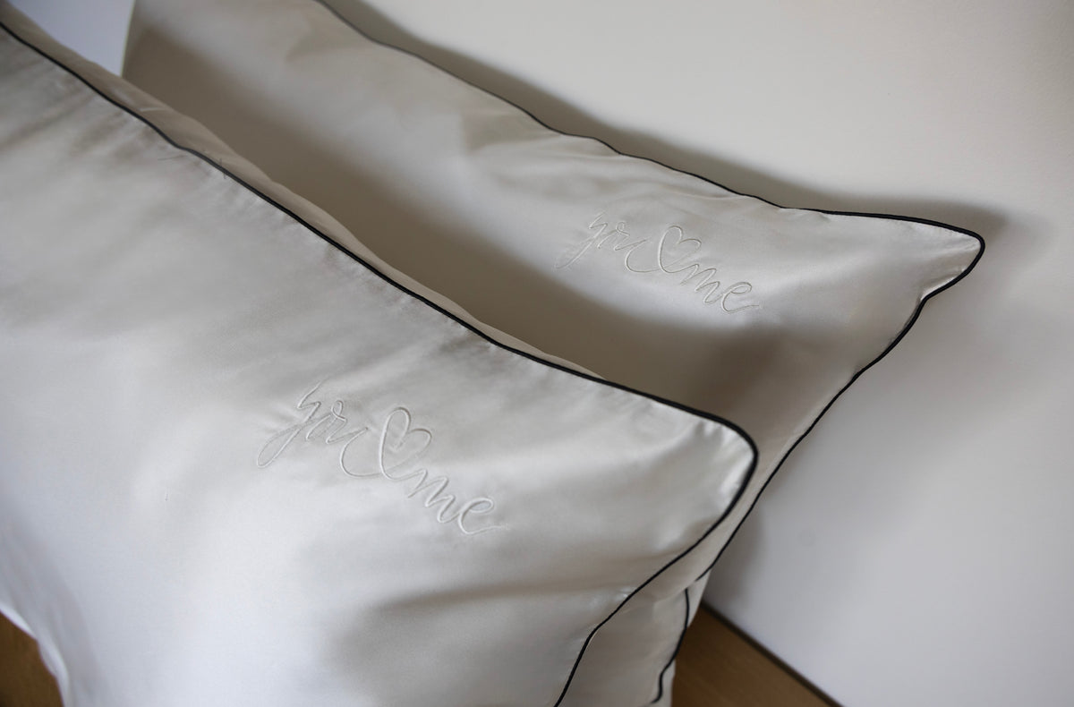 SILK Pillowcase Pair - You and Me